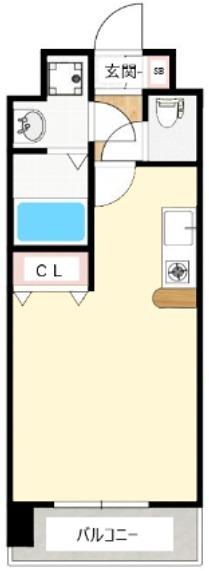 エクセレント上新15 間取り図画像