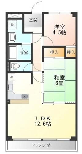 キャトルセゾン 間取り図画像