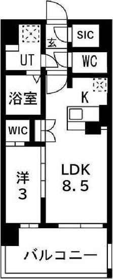 アーバンパーク御幣島 間取り図画像