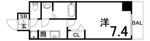 ファーストフィオーレ尼崎グランウエスト 間取り図画像