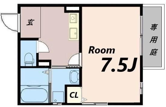 クリアエスト尼崎 間取り図画像