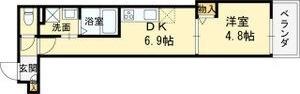 クレアール塚口II 間取り図画像
