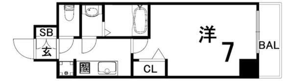 ファーストフィオーレ尼崎グランウエスト 間取り図画像