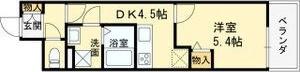 クレアール塚口II 間取り図画像