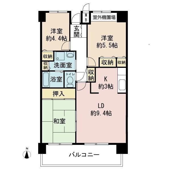 マルシェ伊丹 間取り図画像