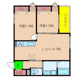 ジョビアーレ 間取り図画像