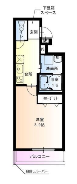 フジパレス神田南通I番館 間取り図画像