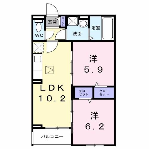 アルストロメリアV 間取り図画像