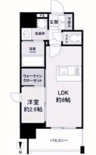 LiveCasa王子公園 間取り図画像