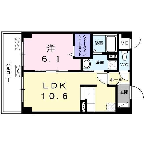 グランデ近松 間取り図画像