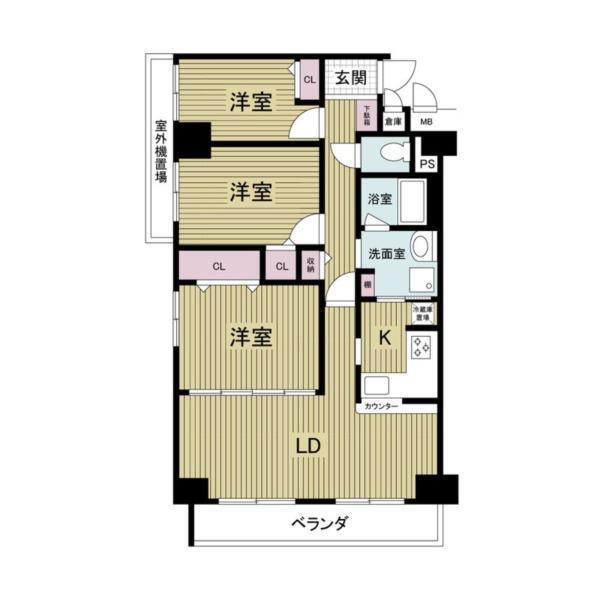 フォレステージュ武庫之荘 間取り図画像