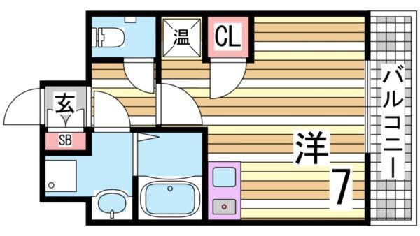 アロハマリーナ 間取り図画像