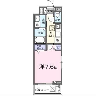 ベルメール大蔵海岸 間取り図画像