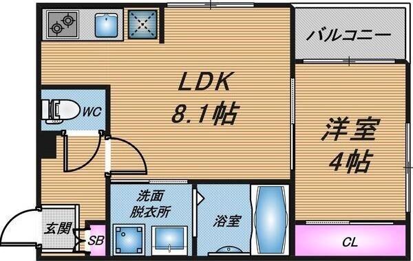 ハーモニーテラス大和田II 間取り図画像