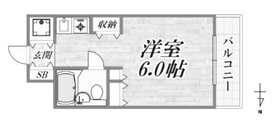 パシフィック南武庫之荘 間取り図画像