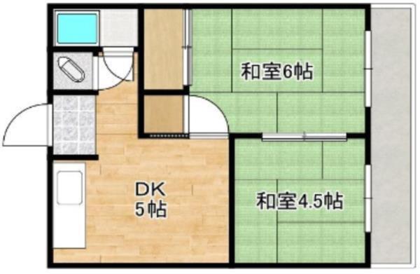 ロイヤルハイツ尼崎 間取り図画像