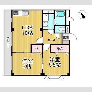 コリーヌベール 間取り図画像