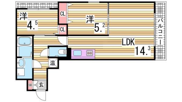 アロハマリーナ 間取り図画像