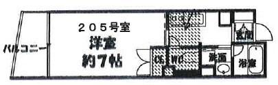 アンカーマンション 間取り図画像
