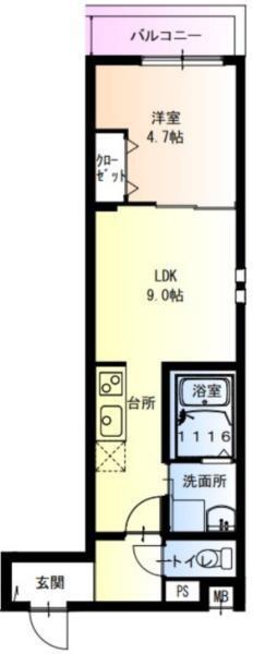 フジパレス新伊丹II番館 間取り図画像