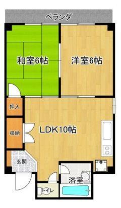 ダイシンコーポ 間取り図画像