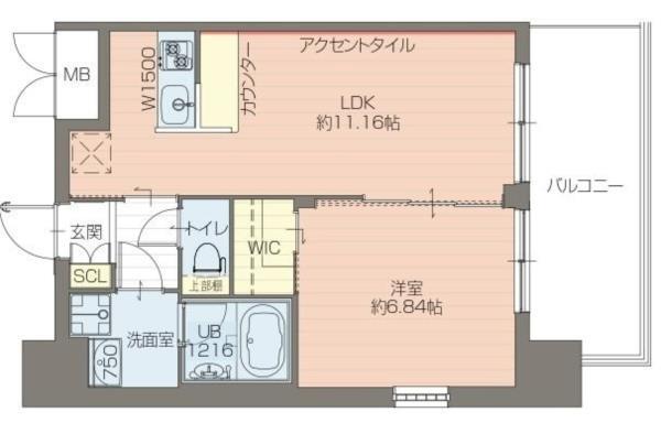 プレジオ御幣島 間取り図画像