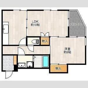 コスモスハイツ 間取り図画像