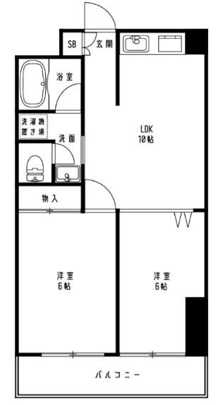 ロイヤルガーデン 間取り図画像