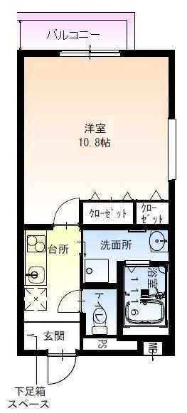 フジパレス尼崎ガーデンV番館 間取り図画像