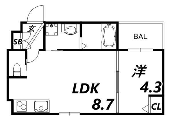 GRAND　BLISS 間取り図画像