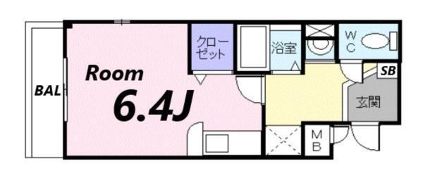 アヴィテ・エイト 間取り図画像