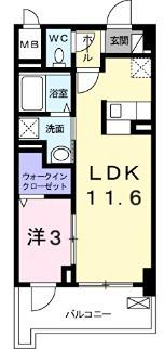 トレスオハス　稲葉荘 間取り図画像