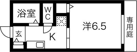 ミユキハイツ 間取り図画像