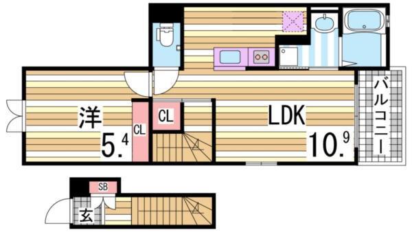 グレイス大町 間取り図画像
