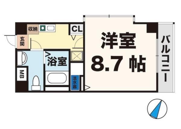ニューバーリヤ学院坂 間取り図画像