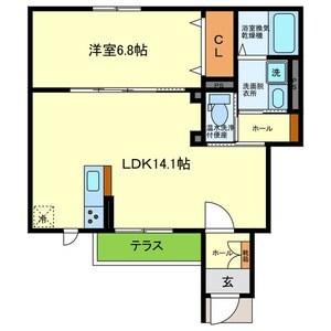 girasole（ひまわり） 間取り図画像