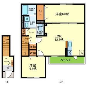 girasole（ひまわり） 間取り図画像