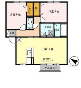 サンハイム常吉 間取り図画像