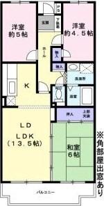 セレーノ園田 間取り図画像