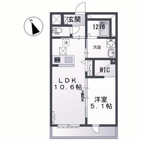 ブラウニー舞子 間取り図画像