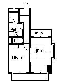 アースマンション 間取り図画像