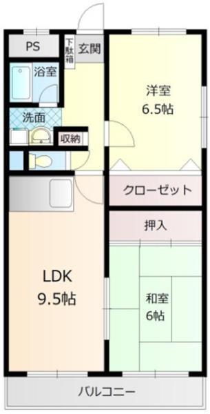 メゾン南塚口 間取り図画像