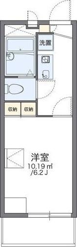 レオパレスカサグランデ 間取り図画像