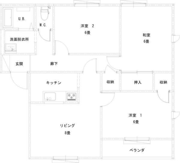 サンロジュマン 間取り図画像