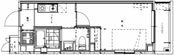 maison de chou chou立花 間取り図画像