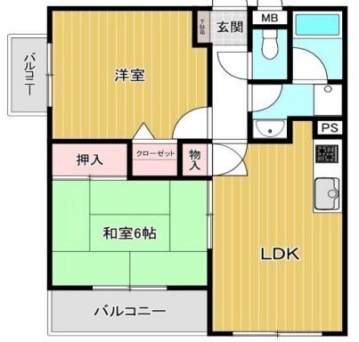 Regulus須磨寺 間取り図画像