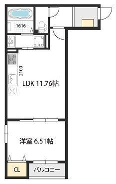 Modernism East 間取り図画像