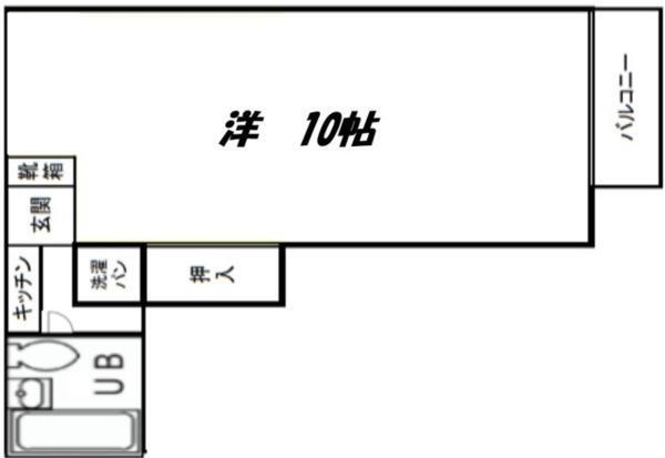 コーポレイ南塚口 間取り図画像