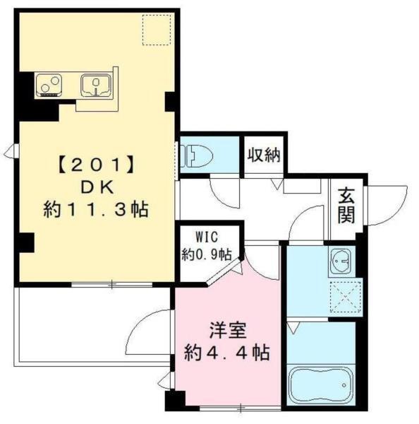 レガリア東園田 間取り図画像