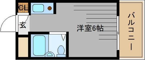 黒田第二ビル 間取り図画像
